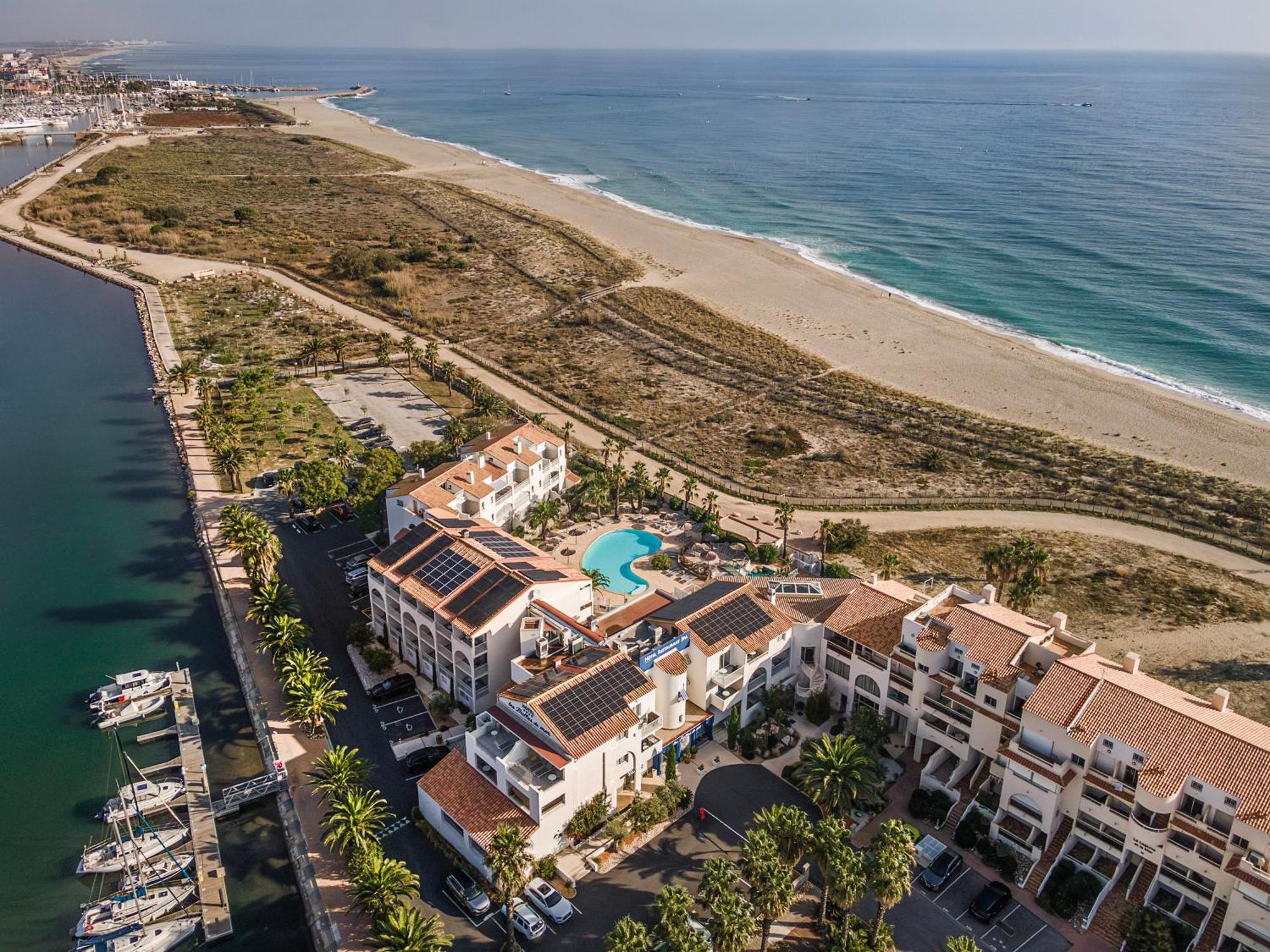 Les Bulles De Mer - Hotel & Spa Sur La Plage Saint-Cyprien  Luaran gambar